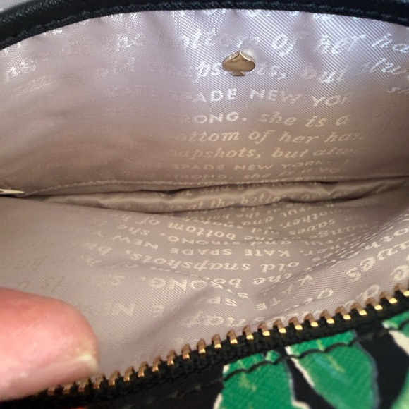 Kate Spade Black Floral Crossbody Bag - Picture 5 of 8